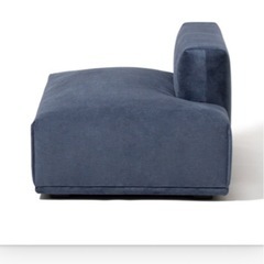 【定価8万円】FrancFrancソファー(ブルー)の画像