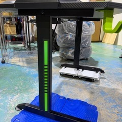 ニトリ ゲーミングデスク GM001 118 ブラック/グリーン NITORI 6201902★中古品★の画像