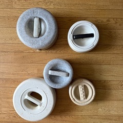 漬物石5個の画像