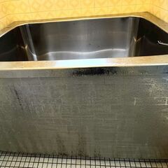 ステンレスバスタブ差し上げます。の画像