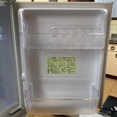 SHARP/シャープ SJ-14E7-KW 冷凍冷蔵庫 2020年製 通電OK 動作品 A060の画像