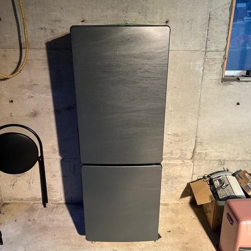 冷蔵庫 Haier JR-NF173D 173L グレー 2024年製 冷蔵庫 Haier JR-NF173D