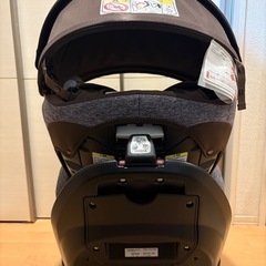 美品 Aprica アップリカ フラディアグロウ チャイルドシート ブラウンの画像