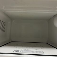 a281　MAXZEN/マクスゼン 電子レンジ JM18AGZ01 庫内フラット 2021年製 ホワイト/白 50Hz専用の画像