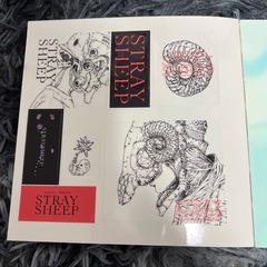 STRAY SHEEPステッカー付きの画像