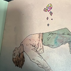 STRAY SHEEPステッカー付きの画像