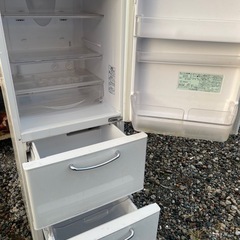 日立ノンフロン冷凍冷蔵庫 R-26TLV (W）形の画像