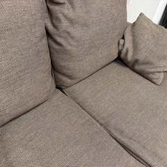 ニトリ　2人掛けソファーの画像