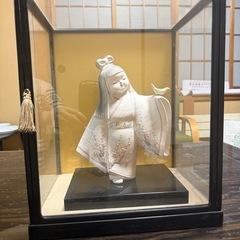 陶器 博多人形 ケース入りの画像