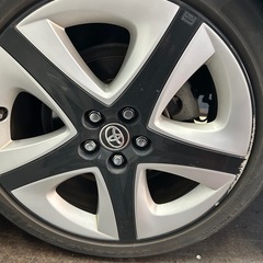 プリウス 50 純正 ツーリング 
4本セット ホイールタイヤ付き 流用 ナット付きの画像