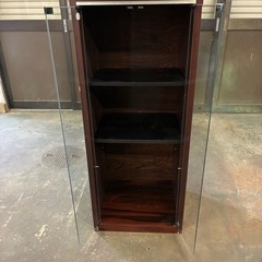 【あげます】ガラス扉の棚の画像