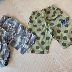 size130 半ズボン２着セットの画像