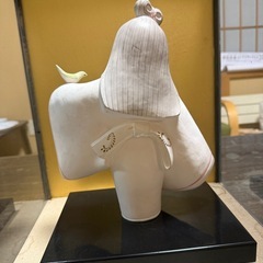 陶器 博多人形 ケース入りの画像