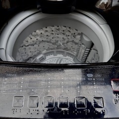 🟧洗濯機番号88 NITORI ニトリ 2023年製【高年式 6kg 黒】大阪府内全域配達無料 設置動作確認込み 保管場所での引取は値引きしますの画像