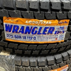 グッドイヤー　WRANGLER IP/N ハイブリッドスタッドレス　4×4RV専用　275/60R18 112Q 未使用保管品の画像