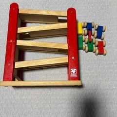 木のおもちゃ　知育玩具　2点
セットの画像