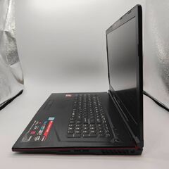 大画面17インチ GTX1060 フルHD 美品★ 17.3 MSI ゲーミング ノートPC GP73 leopard 8RE Core i7-8750H windows11 pro 16GB SSD256GB  カメラあり オフィス (C319)の画像