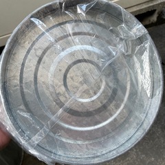 【未使用】ブリキバケツ③の画像