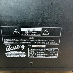 ⭐️激安⭐️Fender 小型ベース用アンプ　bassboyの画像