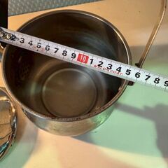 【お引取 限定】ステンレス製やかん　ケトル　調理器具　＊030Gの画像