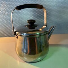 【お引取 限定】ステンレス製やかん　ケトル　調理器具　＊030Gの画像