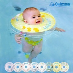 スイマーバ うきわ ダックイエロー 浮き輪型スポーツ知育用具の画像