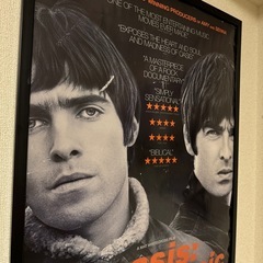 OASIS SUPERSONIC額縁付ポスターお譲りします の画像