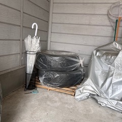 アルファード30系スノータイヤ、純正ホイールの画像