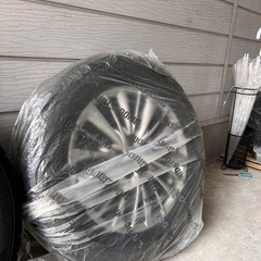 アルファード30系スノータイヤ、純正ホイールの画像