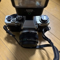 古いカメラ OLYMPUS Nikonの画像