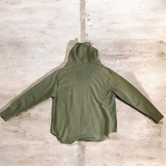 カジュアルパーカー メンズ グリーン サイズLの画像