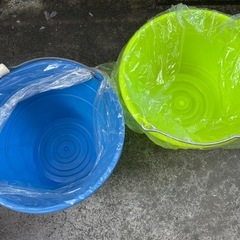 【未使用】バケツ（2つセット）の画像