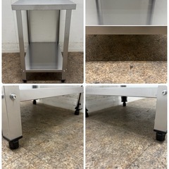ステンレス　業務用　作業台　厨房　飲食店　W４６０ｘD６００ｘＨ８００ｍｍの画像