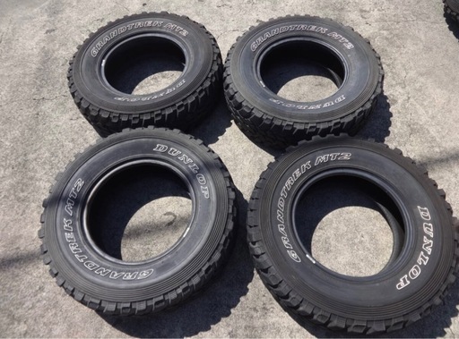 ダンロップ グラントレックMT-2 245/75r16 4本セット