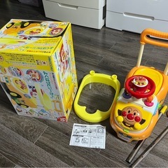 定価9980円　長く使えます‼️　アンパンマン　よくばりビジーカー2 押し棒＋ガードの画像