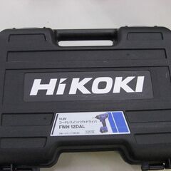 （1台限り★ジモティー特典あり★DIY用）ハイコーキ　インパクトドライバー10.8V　FWH12DAL　　高く買取るゾウ八幡東店の画像