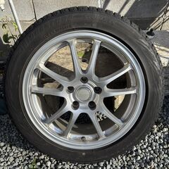 おまけスタッドレス付きホイール4本（17×７J　215/50R1...