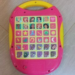 ディズニープリンセス　英語　知育玩具の画像