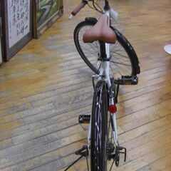 （1台限り★ジモティー特典あり★）BERGAMO　２６インチ自転車　黒/白　6段変速　　高く買取るゾウ八幡東店の画像