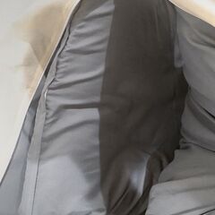 布団セット・グレー・２ヶ月使用の画像