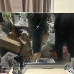 50インチ テレビ 壊れててうつりません ジャンク tvの画像