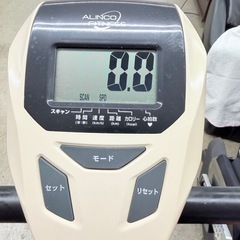 アルインコ　エアロバイク　コンフォートバイク　　室内トレーニング器具の画像