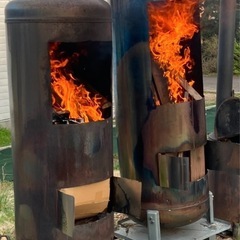 ステンレスタンク　焼却用の画像