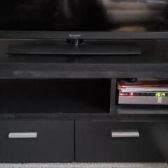 【無料】シャープ AQUOS 40型液晶テレビ・ボードセット／引き取り限定【12月10～13日希望】の画像