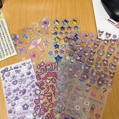 未開封・開封済みシール・シール帳の画像