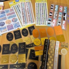 未開封・開封済みシール・シール帳の画像