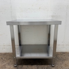 ステンレス　業務用　作業台　厨房　飲食店　W６００ｘＤ４５０ｘH６５０ｍｍの画像