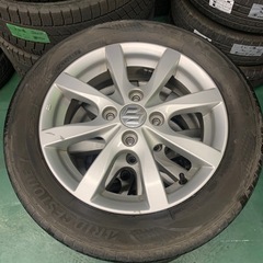 155.65.14 ワゴンＲ純正タイヤホイールの画像