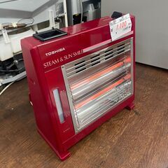 リサイクルショップどりーむ天保山店　No4862 電気ストーブ　東芝　スチーム機能　最大８００W　３８ｃｍ×４０ｃｍの画像
