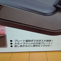 洗えるホットプレートの画像